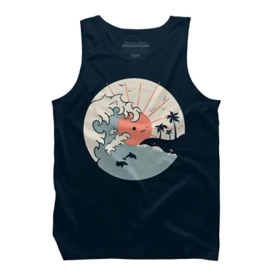 Men's Design By Humans OCN LP... By NDTank Tank Top image {6}