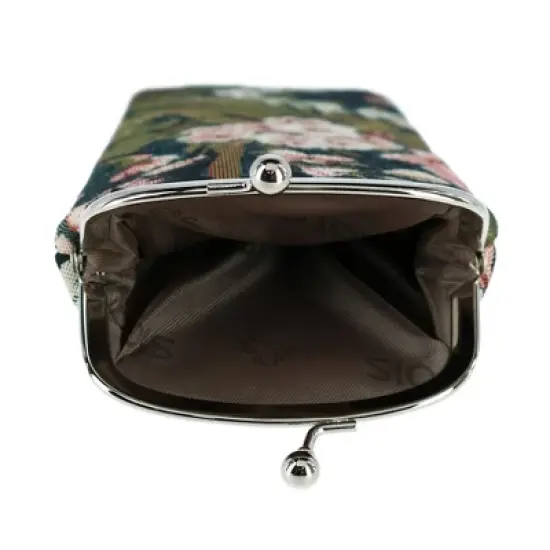 CTM Women's Floral Print Tapestry Glasses Case image {2}