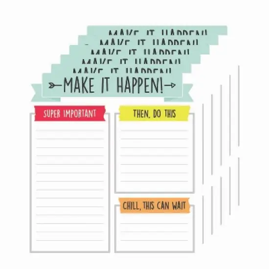 Carson Dellosa Education Aim High Notepad, Pack of 6 image {2}