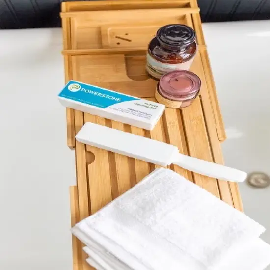 Powerstone Pumice Stone Toilet Bowl Cleaner w/ Handle image {3}