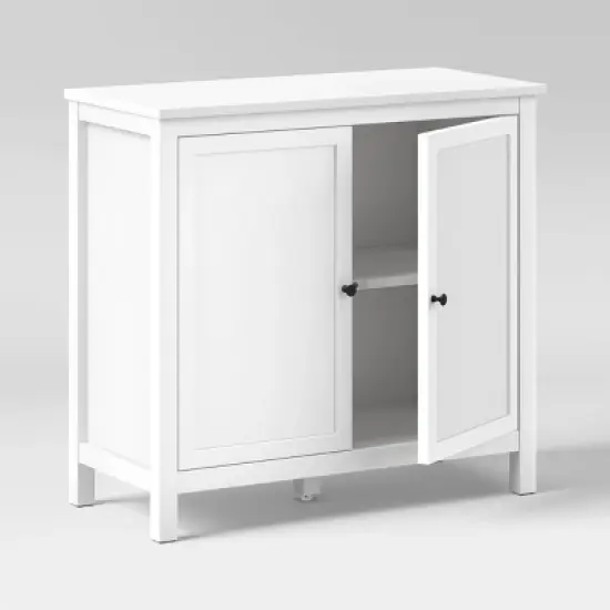 Traditional Multipurpose Storage Cabinet Multipurpose Classic White - Room Essentials&trade; image {2}