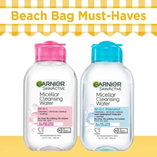 Garnier Micellar Water Hydrating Facial Cleanser & Makeup Remover - Basic Cleansing image {2}