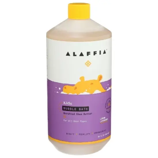 Alaffia Baby & Kids Lemon Lavender Bubble Bath - 32 fl oz image {2}