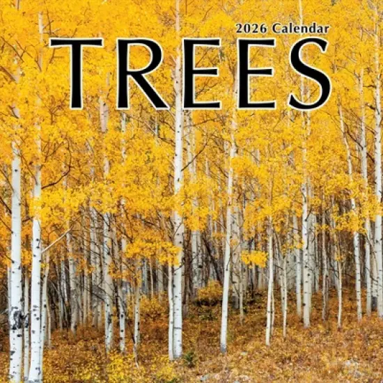 TF Publishing 13.5"x14.5" 2026 Trees Wall Calendar image {1}