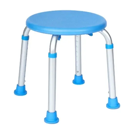 Flash Furniture HERCULES Series Tool-Free and Quick Assembly, 300 Lb. Capacity, Adjustable Bath & Shower Stool image {4}