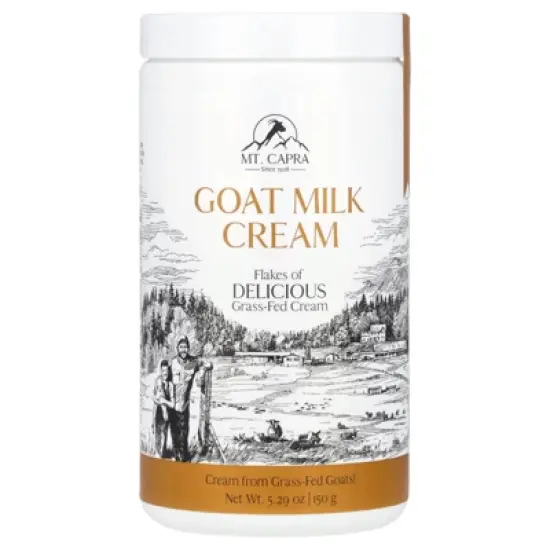 Mt. Capra Goat Milk Cream Flakes, 5.29 oz (150 g) image {2}