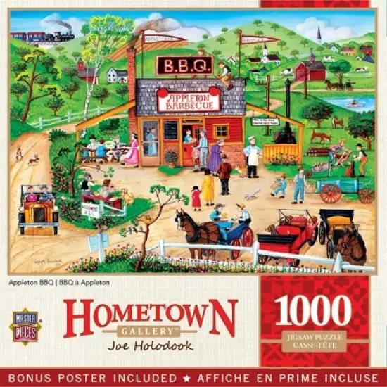 MasterPieces 1000 Piece Jigsaw Puzzle - Appleton BBQ - 19.25"x26.75" image {1}