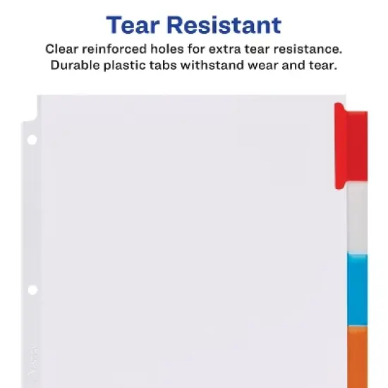 Avery Extra-Wide Big Tab Dividers, 8-Tab, 6 Sets (21211) image {6}