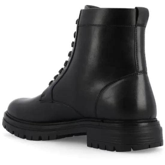 Vance Co. Denver Tru Comfort Foam Plain Toe Lace-up Ankle Boot image {6}