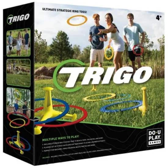 Do-U-Play: Trigo Ring Toss - Colorful Throwing & Hooking Game,Ages 3+ image {6}