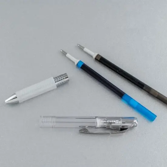 EnerGel Gel Pen Medium Point Assorted Ink 5 Pack (BL77TLBP5M) image {2}