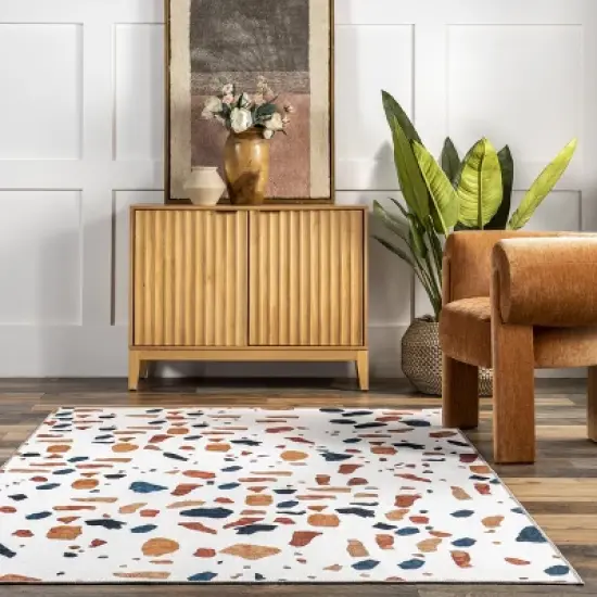 nuLOOM JoJo Kids Pebbles Machine Washable Area Rug image {7}