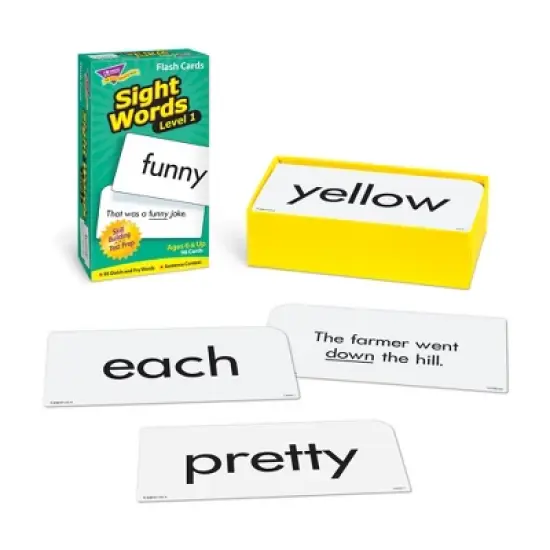 TREND Sight Words � Level 1 Skill Drill Flash Cards image {2}