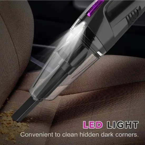 WHALL Cordless Handheld Vacuum, 8500PA Wet/Dry Portable for Home image {4}