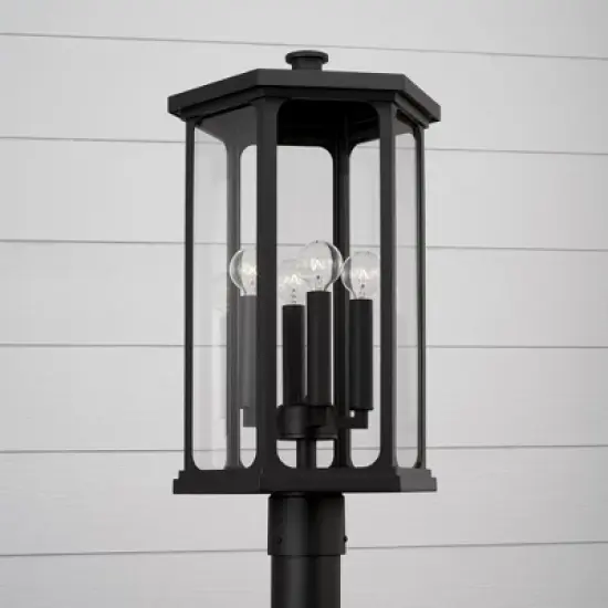 Capital Lighting Walton 4 - Light Lantern in  Black image {2}