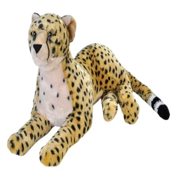 Wild Republic Cuddlekins Jumbo Cheetah Stuffed Animal, 30 Inches image {1}