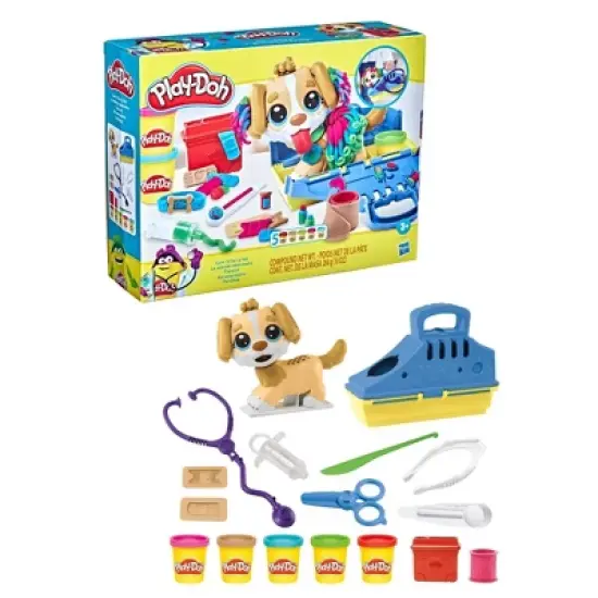 Play-Doh Care 'N Carry Vet Playset - 15pc image {2}