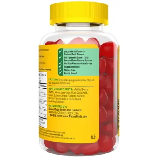 Nature Made Zero Sugar Vitamin D Sugar Free Gummies - 110ct image {8}