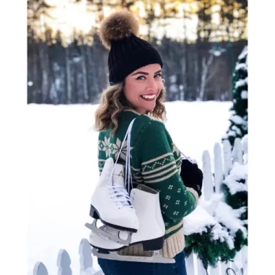 American Athletic Women's Tricot Lined Figure skate image {1}