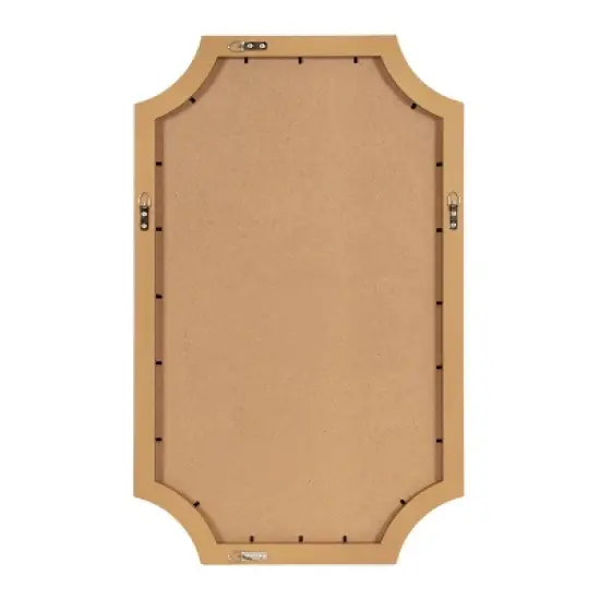 Kate & Laurel All Things Decor 15"x24" Holbrook Magnetic Dry Erase Board Gold image {3}