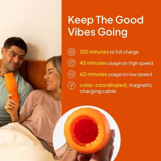 Hello Cake Spin Stroker Vibrating Men's Personal Massager image {5}