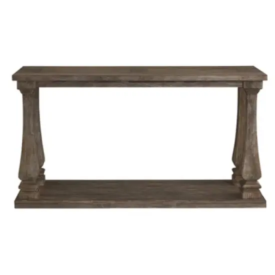 Johnelle Sofa Table Gray - Signature Design by Ashley image {2}