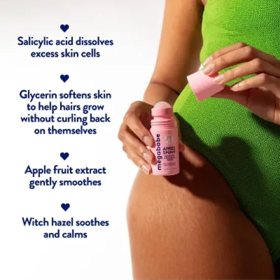 Megababe Apres Shave Hair Treatment - Trial Size - 1.7 fl oz image {3}