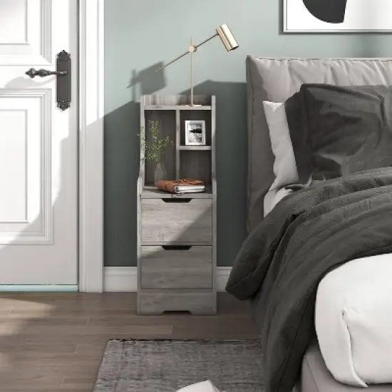 Clumsen Multi Storage Night Stand - miBasics image {2}