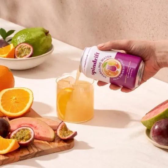 Spindrift Island Punch Sparkling Water - 8pk/12 fl oz Cans image {5}