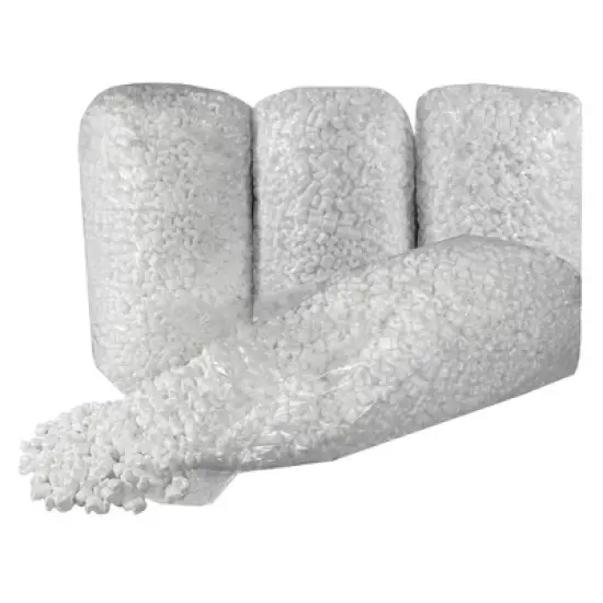 UOFFICE 14 Cubic Feet Polystyrene Packing Peanuts for Packaging, Shipping, and Void Fill image {9}