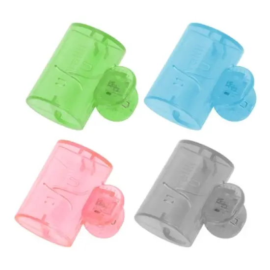 Unique Bargains Square Toothbrush Covers 4 Pcs image {6}