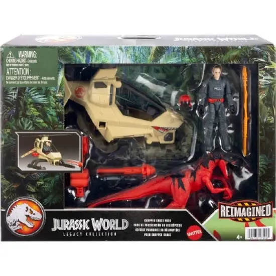 Jurassic World Legacy Collection Reimagined Chopper Chase Pack image {5}