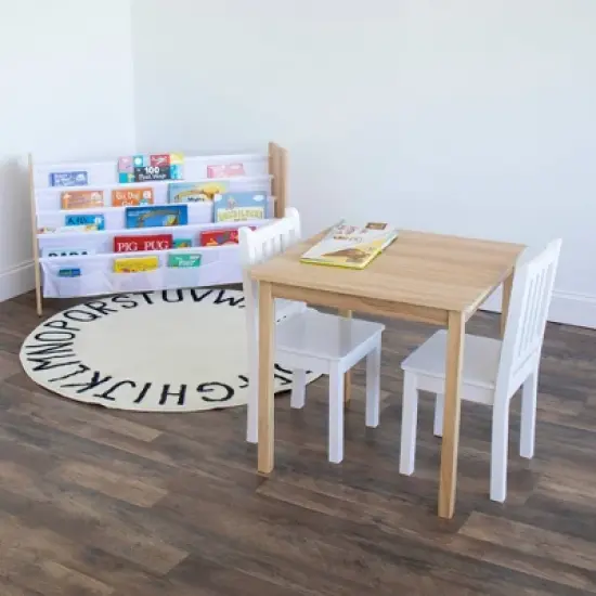 Kids' Bookrack 4 Tier Front Pockets Book Organizer - Humble Crew image {1}