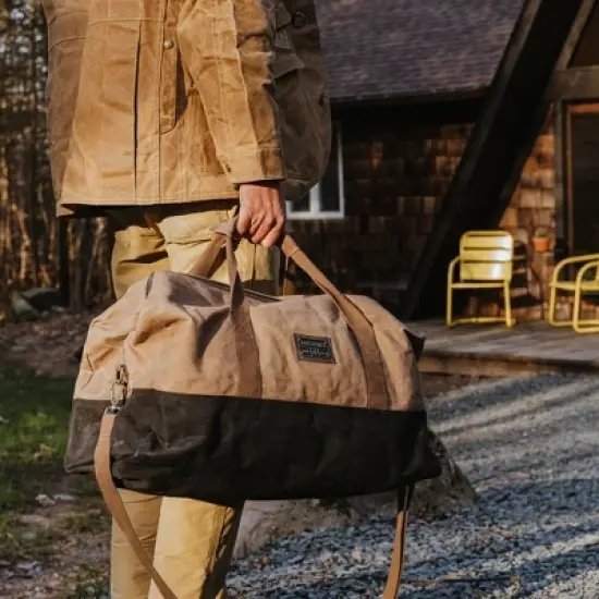 Barebones Brown Neelum Duffel Bag image {5}