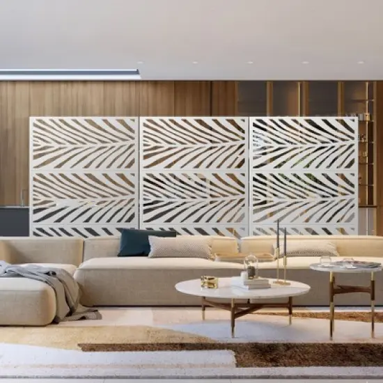 47x71" Room Photo Frames Screen Divider Screens,3 Panel Decorative Screen with Photo Frames,Antique Mirror-The Pop Home image {6}