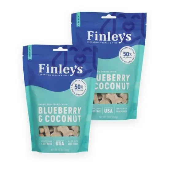 Finley's Blueberry and Coconut Dog Treats image {8}