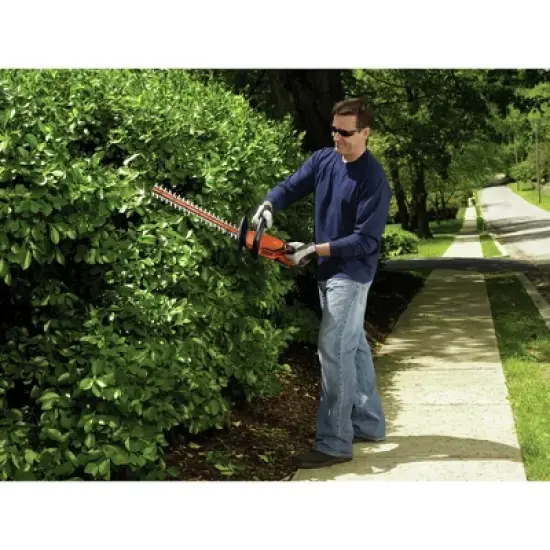 Black & Decker LHT2220 20V MAX Lithium-Ion Dual Action 22 in. Cordless Electric Hedge Trimmer Kit (1.5 Ah) image {6}