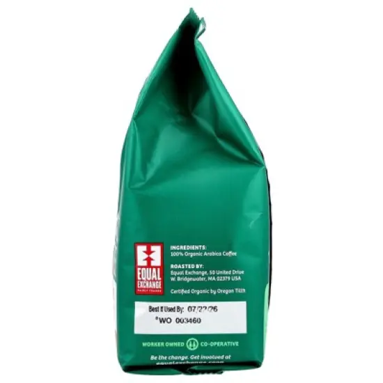Equal Exchange Organic Coffee, House Blend, Ground, Medium Roast , 9 oz (255 g) image {1}