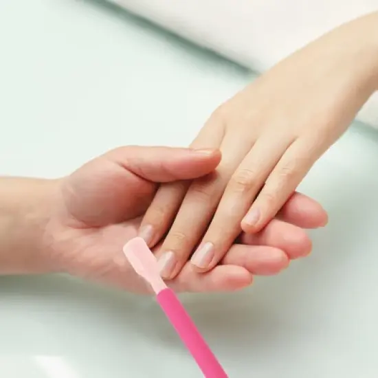 Unique Bargains Multi-function Cuticle Pusher 5.08" Length Rose Red Green Purple 3pcs image {1}