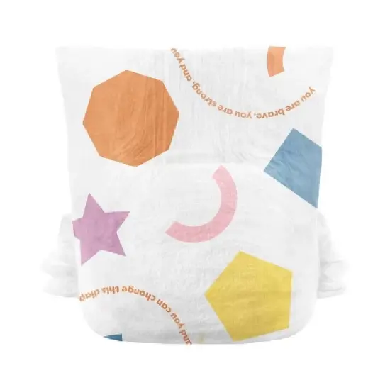 Babyganics Disposable Diapers Box - Size 1 - 80ct image {3}