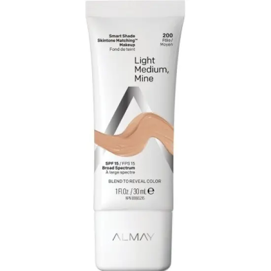 Almay Smart Shade Skintone Matching Makeup with SPF 15 - 1 fl oz image {5}