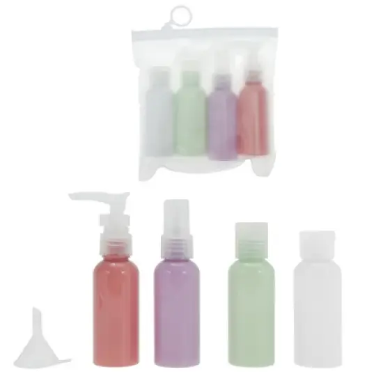 Unique Bargains Portable Travel Accessories Bag Set 5 Pcs image {7}