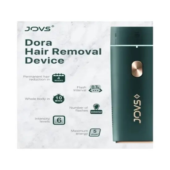 JOVS Dora IPL Hair Removal Device for Permanent Painless Hair Laser Removal with Unlimited Flashes For Body and Face, Home-Use Device image {3}