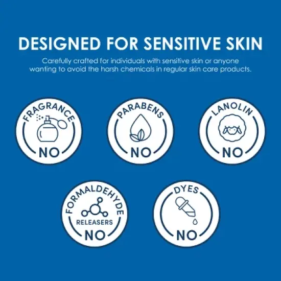 Vanicream Tear-Free Unscented Moisturizing Cream for Baby - 6 fl oz image {3}