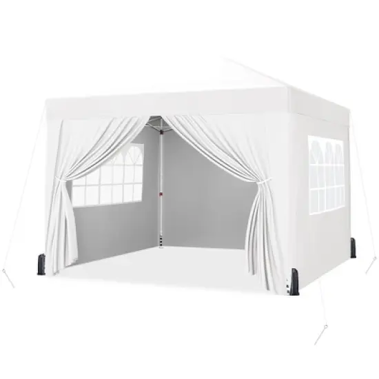 Yaheetech Adjustable 8x8 FT Pop Up Canopy Tent image {9}