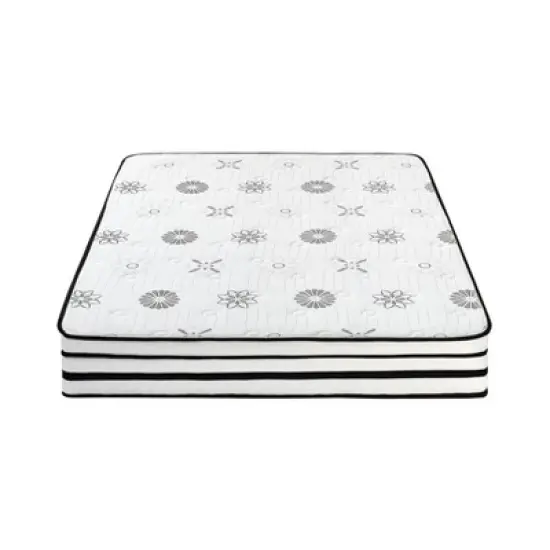 PAGED 12 Inch Mattress Luxury Comfort Hybrid Mattress with Highly Breathable Quilted Cover for Comfortable Sleep image {3}