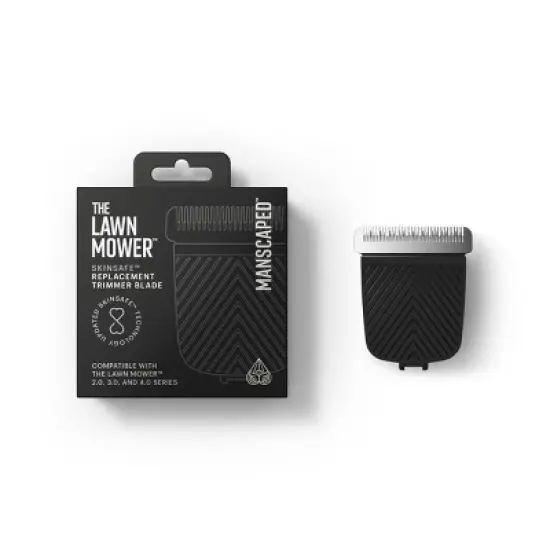 MANSCAPED The Lawn Mower SkinSafe Replacement Blade, Electric Groin Hair Trimmer Ceramic Blade Head Refill, 1 Pack image {7}