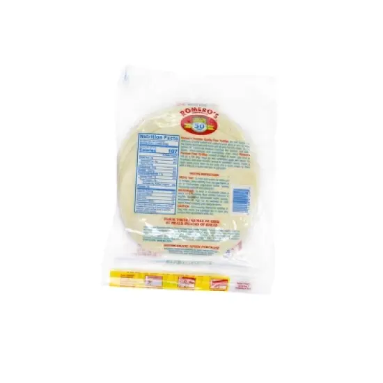 Romero's Taco Flour Tortillas - 20ct / 28oz image {1}