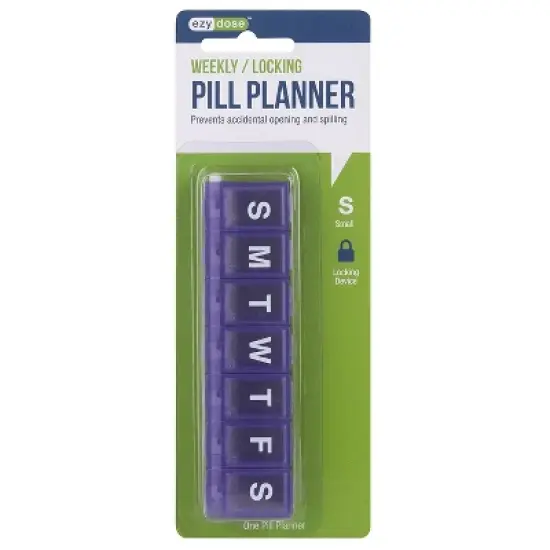 Ezy Dose 7-Day Locking Pill Reminder Small image {4}