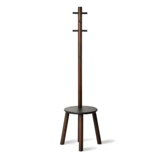 Pillar Stool and Coatrack - Umbra image {2}